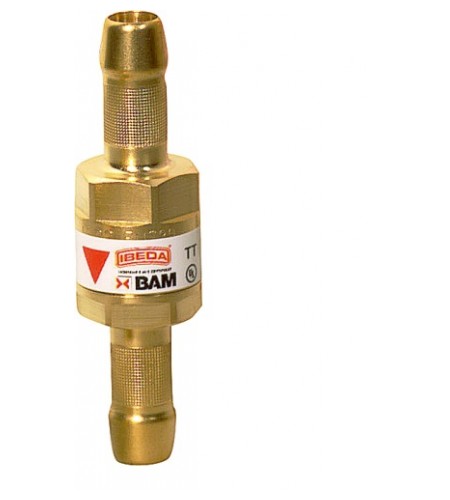 FLASHBACK ARRESTOR FOR HOSES TT IBEDA